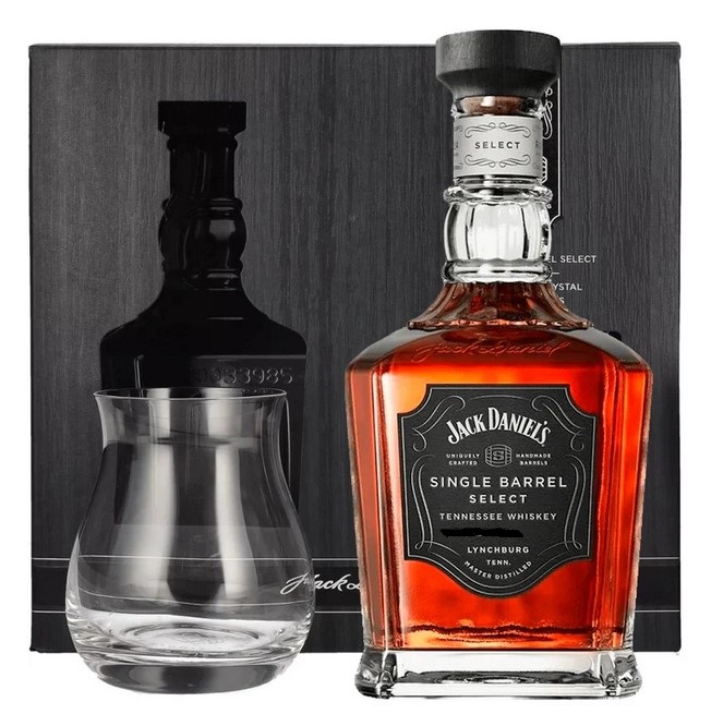 Jack Daniels Single Barrel DD+pohár 0,7 l