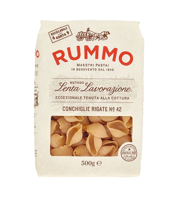 Conchiglie Rigate N 42 500gr Rummo