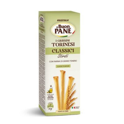 Klasszikus ízű Grissini – Grissini Torinesi Classici 120gr Grissitalia