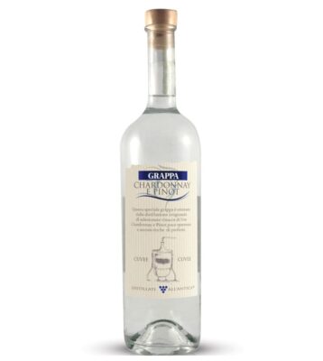 Grappa Chardonay e Pinot Cuvee Polini 0,7 l