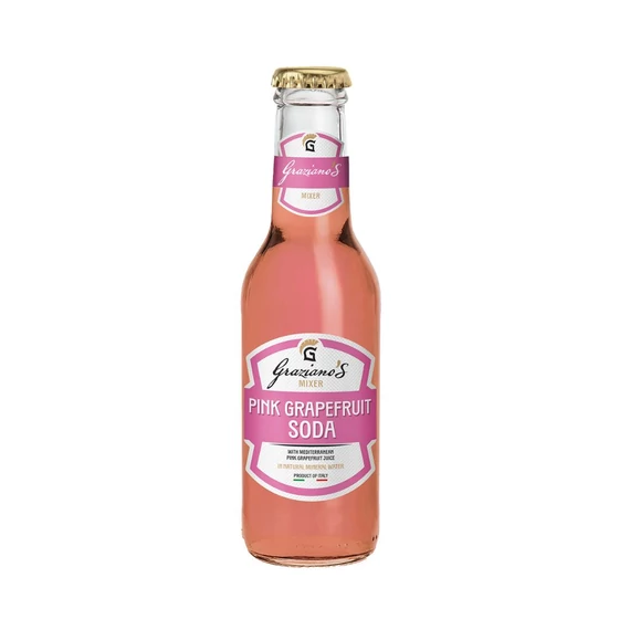 San Graziano Pink Grapefruit Soda (200ml)