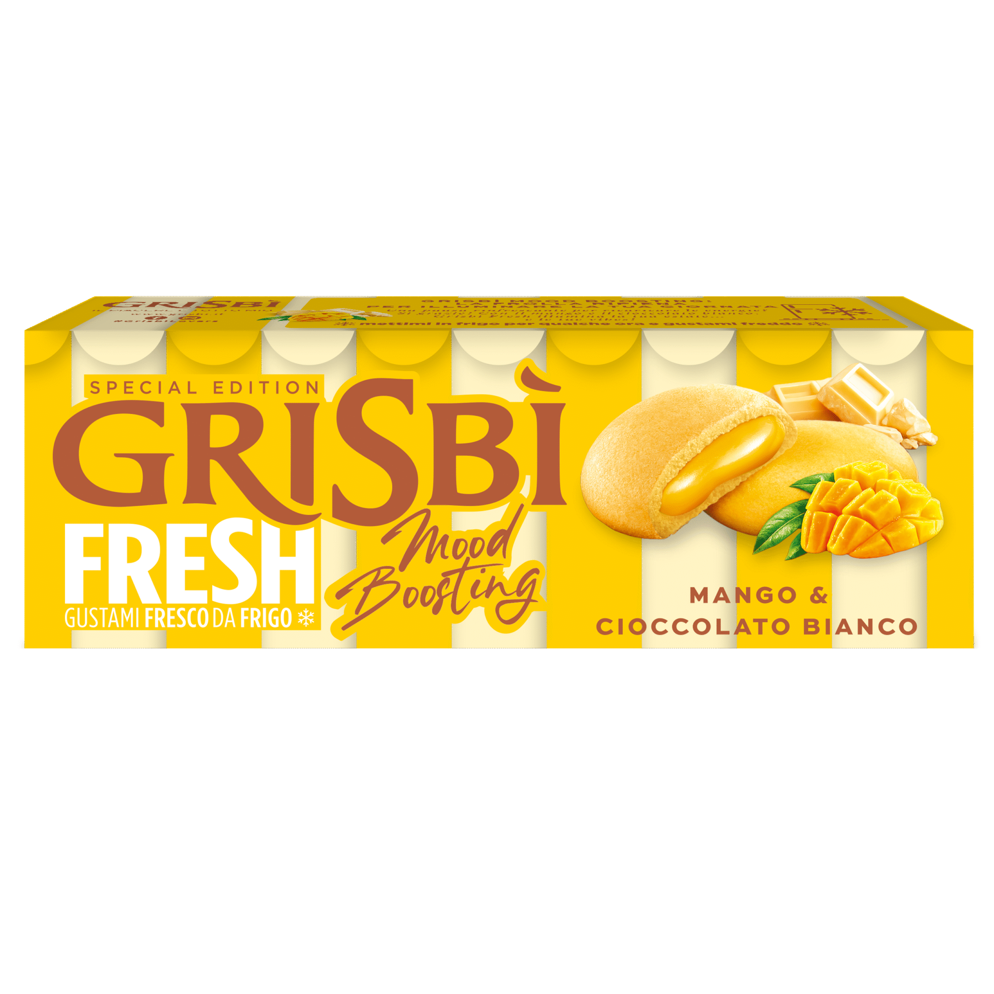 Grisbí fresh mangós fehércsokis 135g Vincenzi