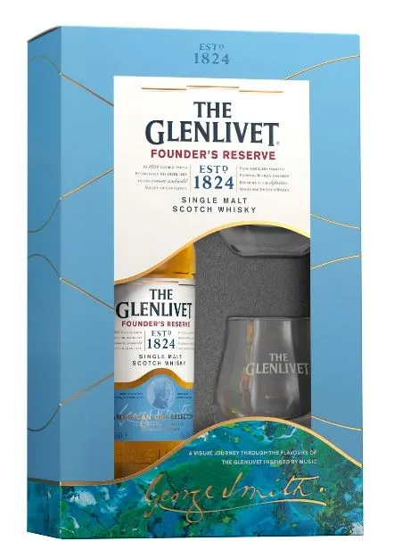 The Glenlivet Whisky Founders Reserve Single Malt Scotch 0,7l DD.